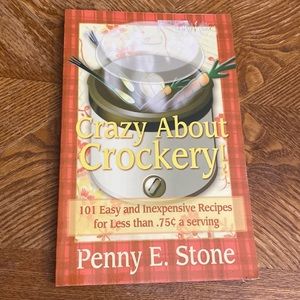 “Crazy About Crockery” Cookbook